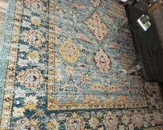 Modway Tribute Diantha Distressed Vintage Floral Area Rug