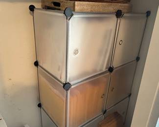 DIY Plastic Modular Cube Storage Organizer