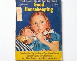 September 1942 Good Housekeeping, Alex Ross Cover