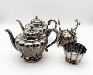 Sanborns Mexico Sterling Tea and Coffee Service