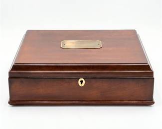 Bombay Company Hinged Keepsake Box with Lock and Key
