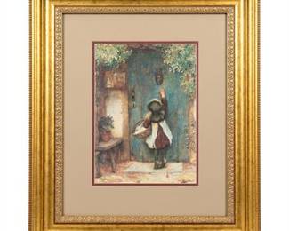 Bombay Company "The Visitor" Framed Print