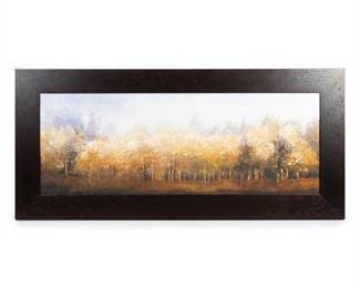 Ren-Wil 'OV110' Framed Autumn Treeline Print