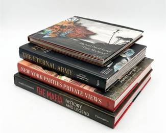 Four Illustrated Hardcover Art and History Books