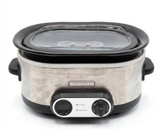 KitchenAid 7-Quart Stainless Slow Cooker KSC700SS0
