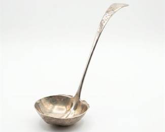 W.K. Vanderslice San Francisco Silver Sauce Ladle