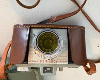 Vintage Pony 828 Camera with Leather case