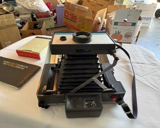 Vintage Polaroid camera
