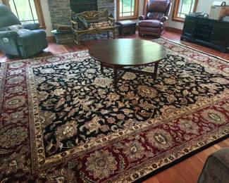 017  Hand knotted Persian Style rug from Paul Rich  11x15