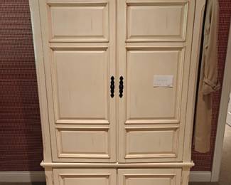 209 Ivory Armoire 48 x 25 x 76