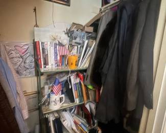 Guest closet full