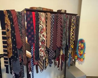 Ties ties and more ties, silk, brand names 