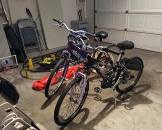 Bikes Schwinn and Avalon