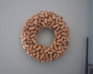 Handmade Cork Wreathe