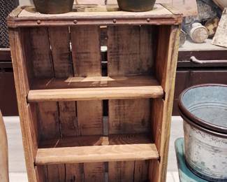 small crate table