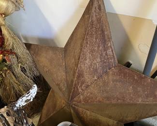 Household Decor Large Metal Star