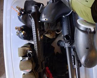 Paintball equipment like new