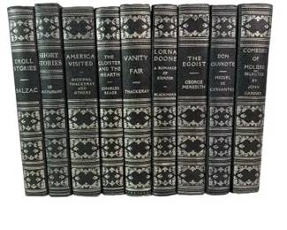 Lot of 9 Vintage Classics Books Books League of America Hardcover Collection