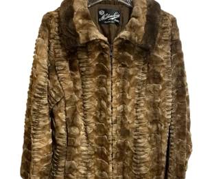 Vintage Brown Fur Coat by Lifshutz Furs Atlantic City