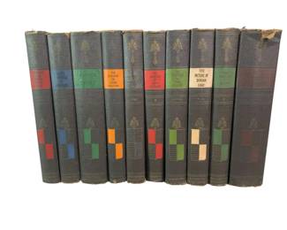 10 Vintage Windsor Press Classic Literature Books Hardcover Collection