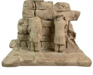 Austin Productions Wailing Wall Sculpture Judaica Holy Land Figurine