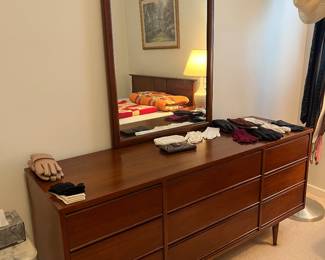 MCM Dresser and mirror 