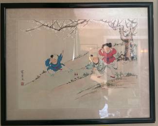 Asian Silk Art