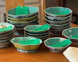 Set of 20+ Asian Collectible Serving Set