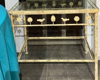 Pair of Matching Wrought Iron Tables