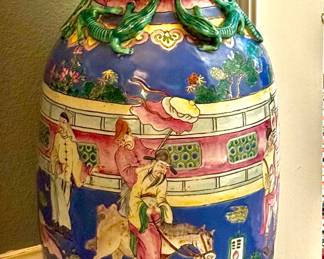 Pair of Tall Vases