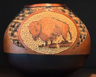Buffalo Native American Art