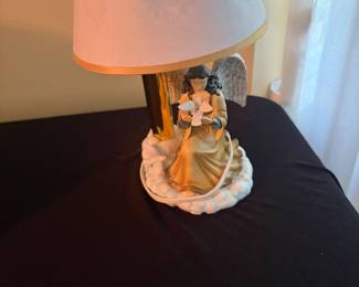 Decorative angel lamp