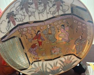 Older satsuma style plate