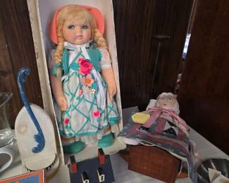 Vintage Amelia doll in original box