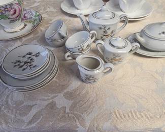 Miniature tea set