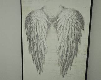 Angel wings art