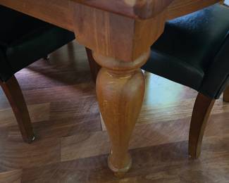 Dining table leg