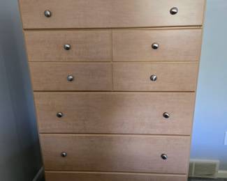 Blond chest of drawers - there are two of these