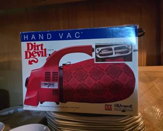 Dirt Devil hand vac