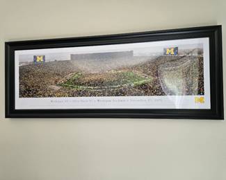 Michigan beats Ohio State panoramic picture