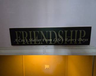 Friendship sign