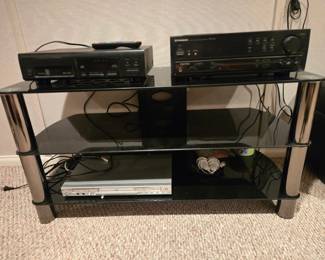 TV stand and components