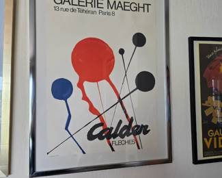 “Galerie Maeght” by Alexander Calder Fleches, 1968