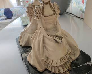 Lady in Waiting Bookends