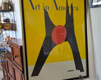 “Art in America” by Alexander Calder, Lithograph, 1960’s