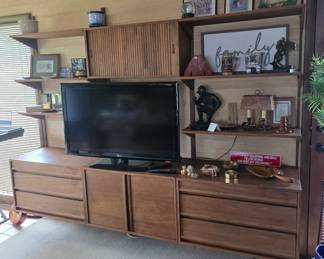 Floating Modular Wall Unit—Midcentury