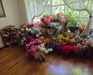 Faux flowers