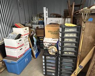 10’x15’ High End Storage Unit Auction Vintage Models, Collectibles, Vintage Art Deco Refrigerator, Furniture and Antiques