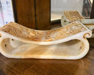 Carved Jade Pillow