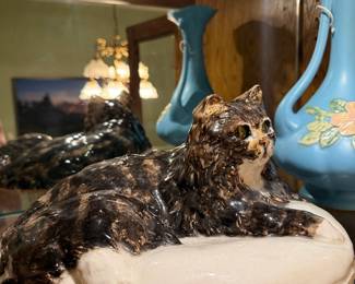 Winstanley Pottery Cat Figurine